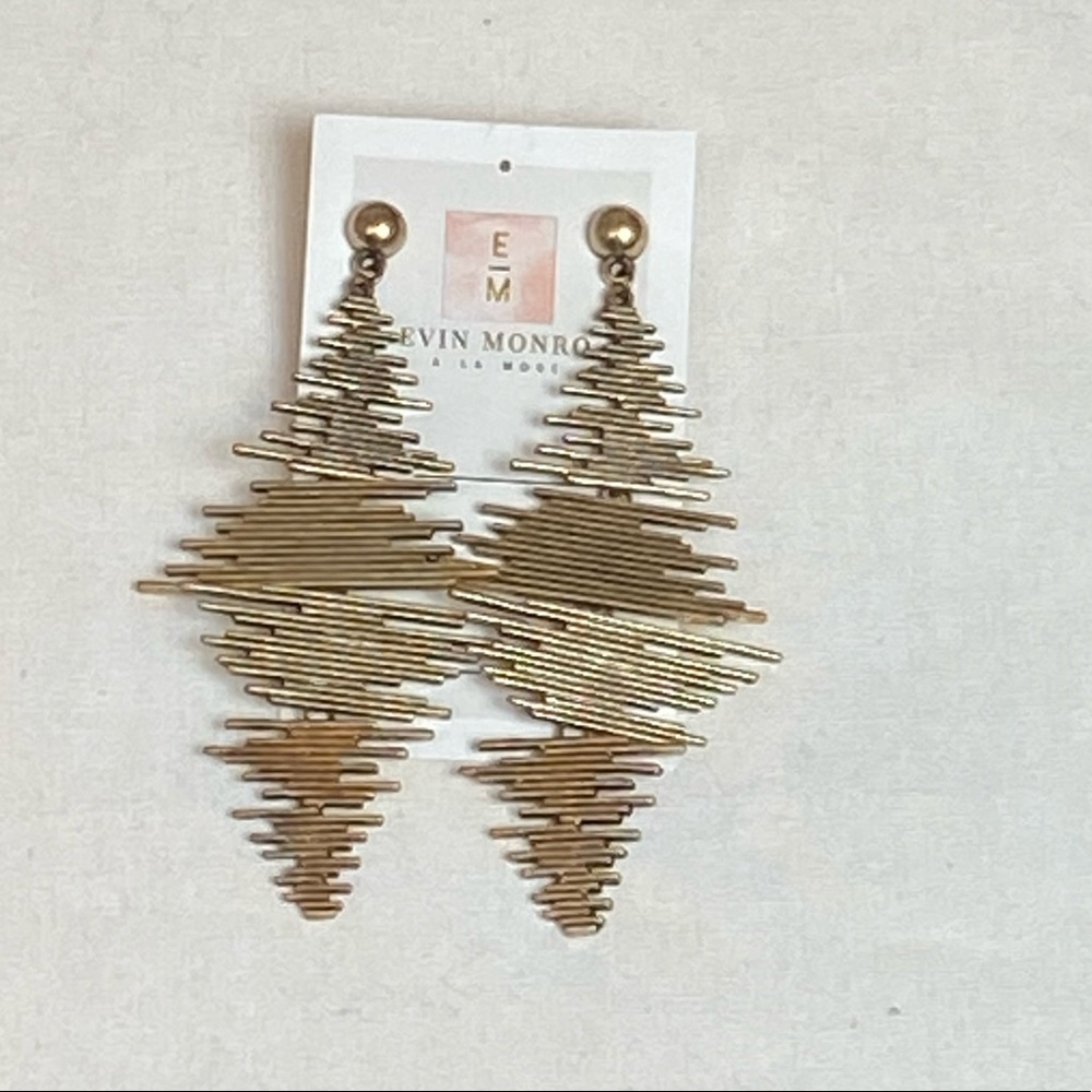 Dramatic Silver Earrings